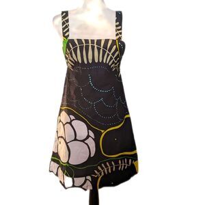 Marimekko for Anthropologie 100% cotton fit & flare dress, size 8